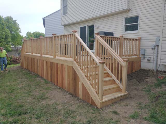 Wood deck design 22